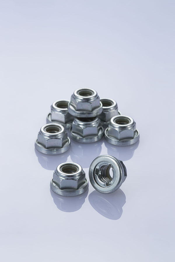 thumbnail image 2 of Prevailing Torque Lock Nut 1/2-13 – Yellow Zinc Grade C – 25 Pack 2 of 3